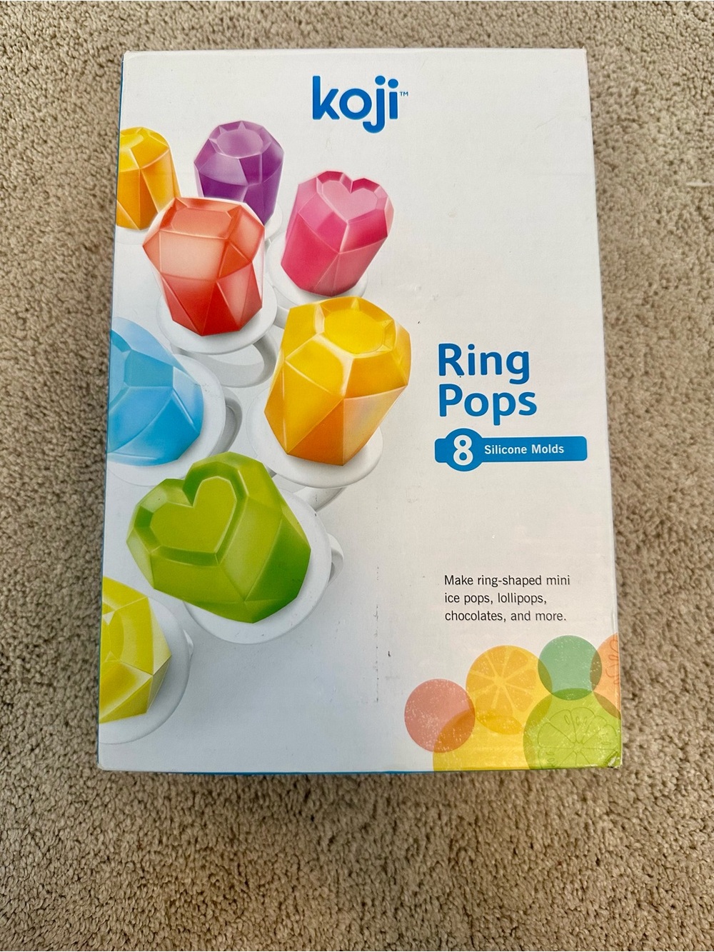 Ring Pops Silicone Molds - Multicolor (8 Pack)